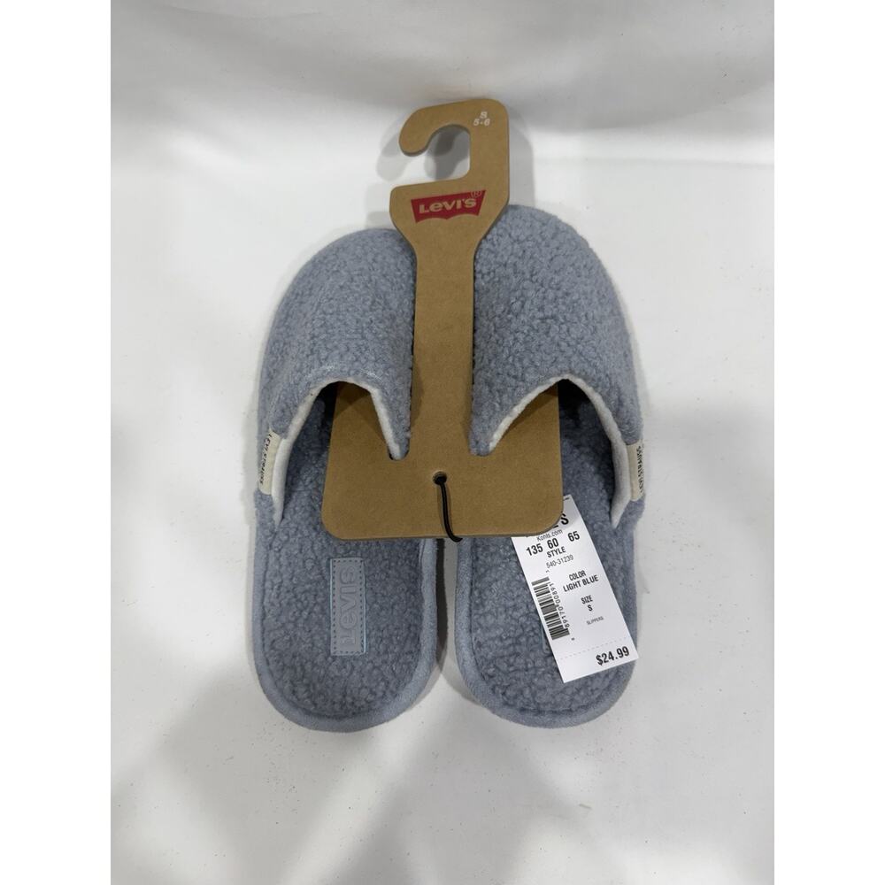 Levi's Women's Lacey Microsuede Scuff House Slipper Sz S (5-6) NWT! Retails$25!
